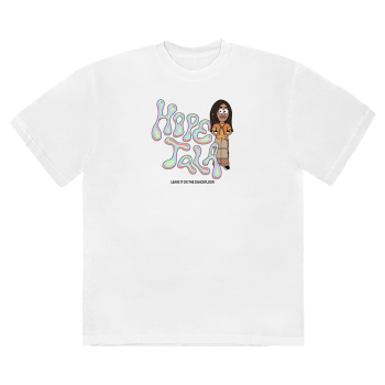Hope Tala - White Leave It On The Dancefloor Print T-shirt